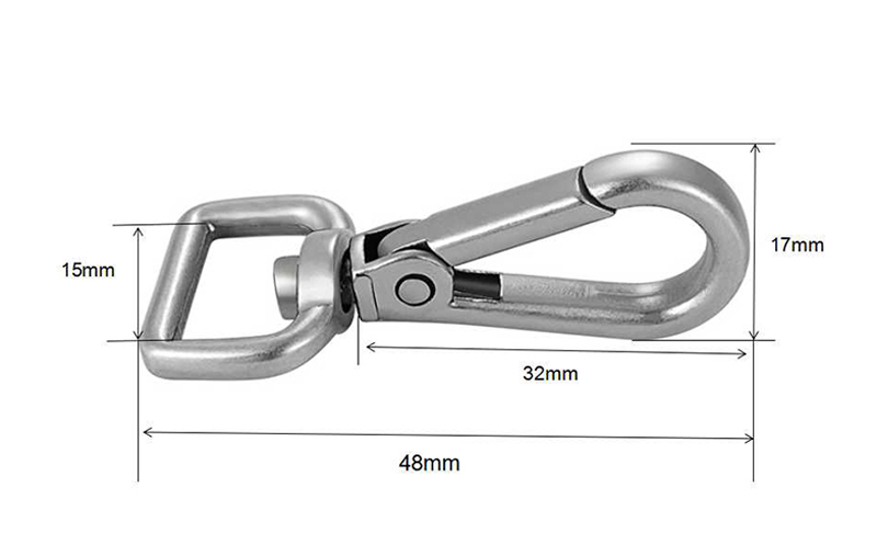 MYJOY steel swivel snap hooks for sale for high-end handbag-1