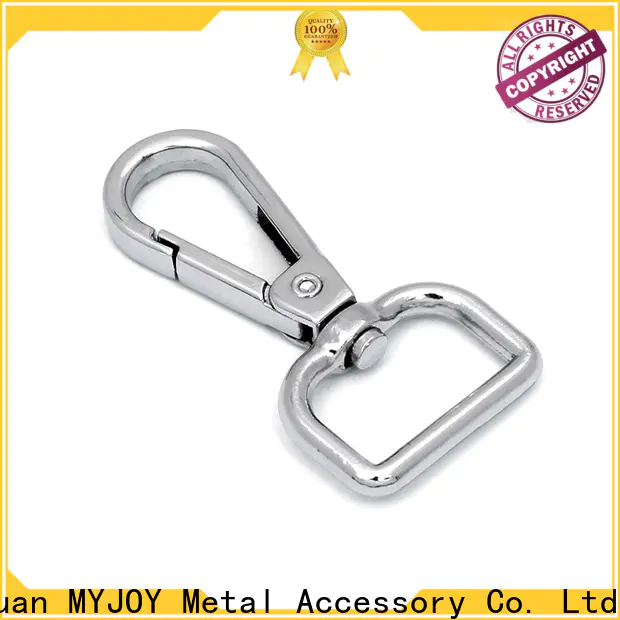 MYJOY double dog leash clasp factory for high-end bag