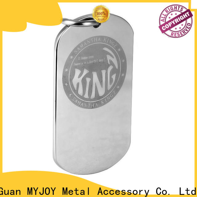 MYJOY High-quality metal logo plates for handbags Suppliers for trader