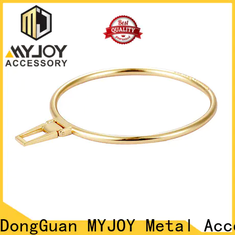 MYJOY beads metal logo plates for handbags Supply for bags