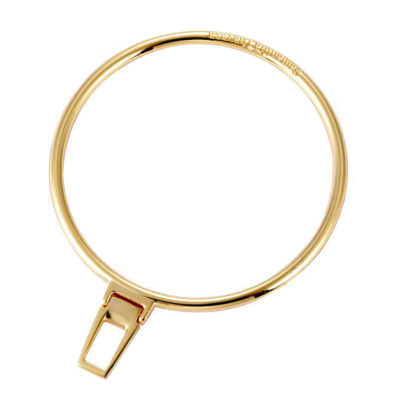 55.1 mm Gold Round and Full Circular Label could be customized Logo