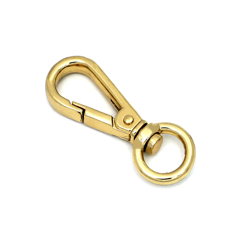 small stainless swivel snap hook for handbag metal accessories