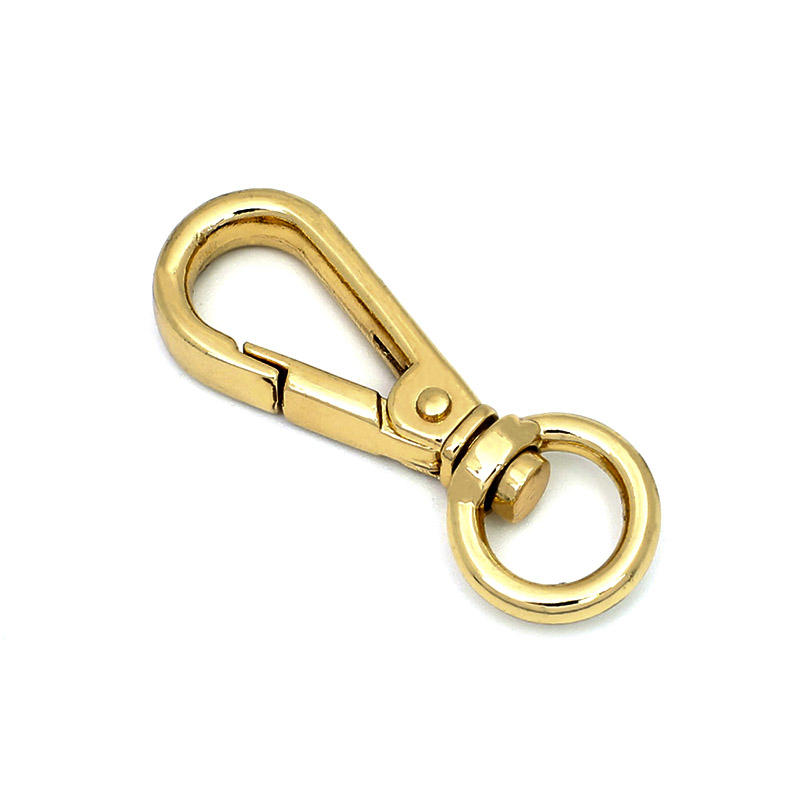 small stainless swivel snap hook for handbag metal accessories