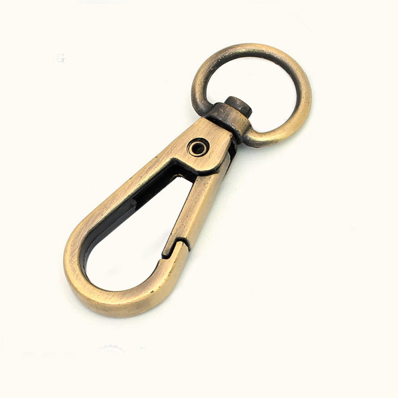 10 mm Gold Zinc alloy dog hook for handbag accessories