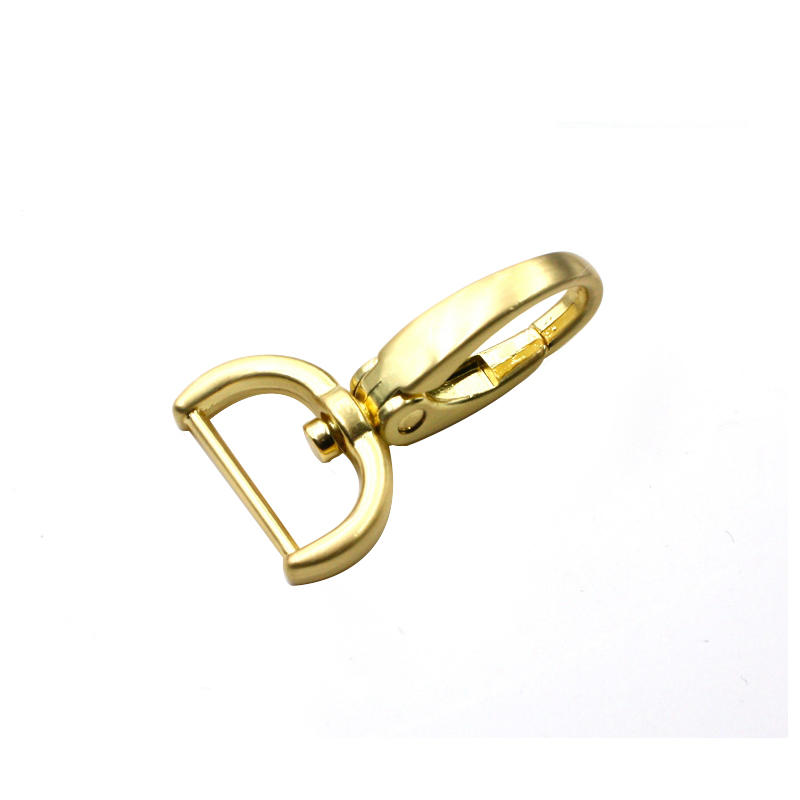 49.8 mm *15 mm  Snap hook  Nickle-free handbag metal accessories