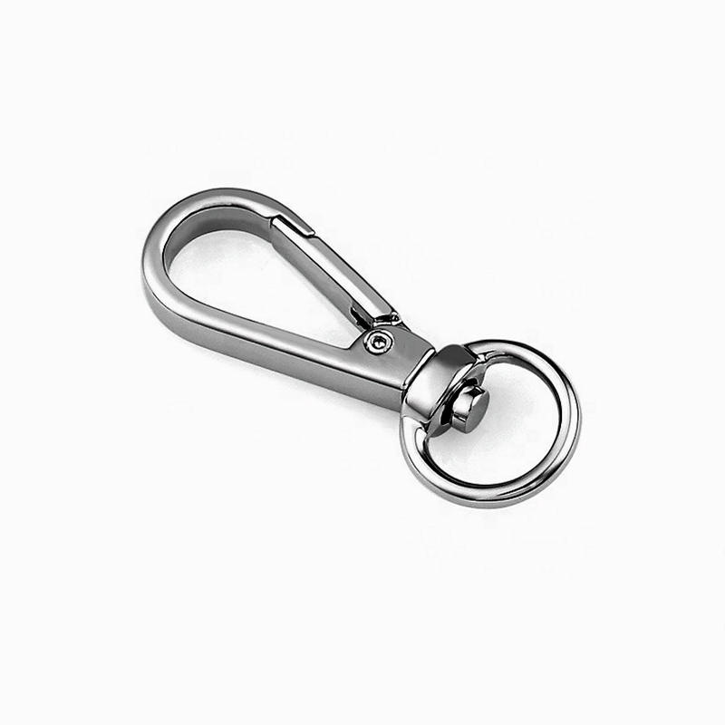 Wallet/Handbags Accessories Silver Metal Spring Snap Hook