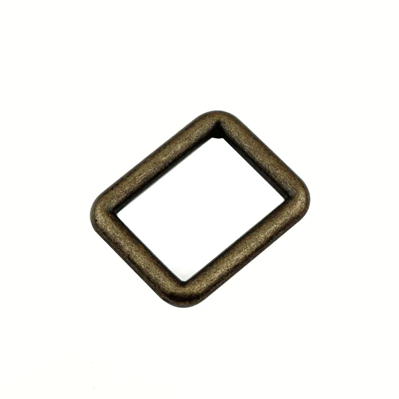 31 mm * 26 mm Antique Gold Zinc alloy Square Ring Buckle