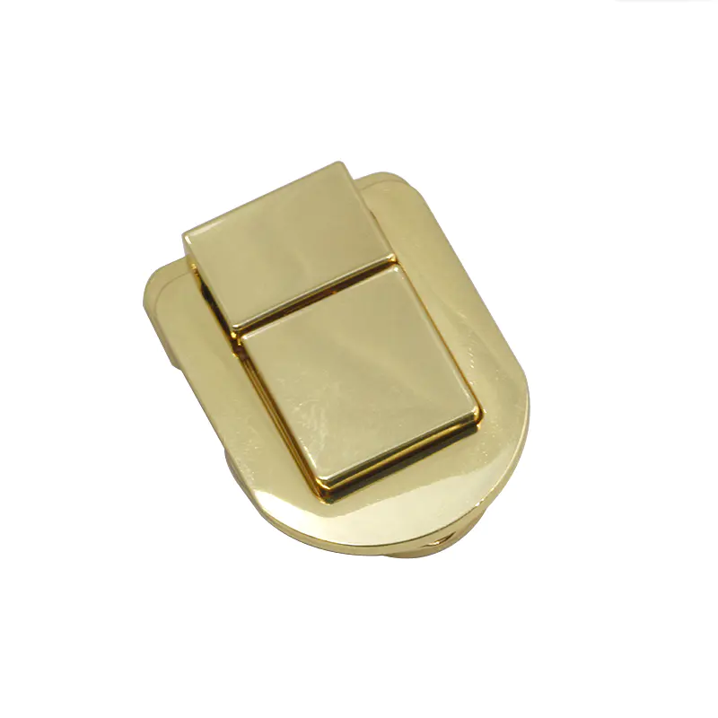 49 mm * 40 mm zinc alloy Gold handbag lock for handbag hardware accessories