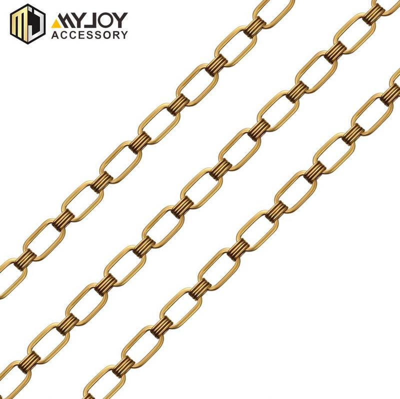 new gold chain design for men   in brass & aluminum & stainless steel material metal accessories factory