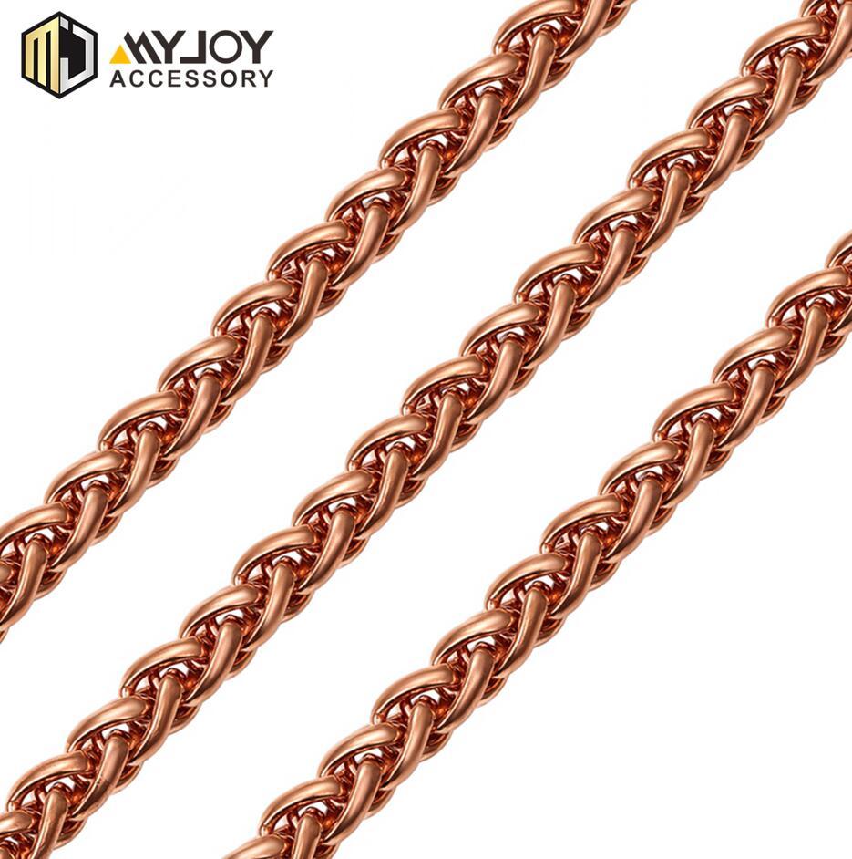 twist chain   in brass & aluminum & stainless steel material metal accessories factory