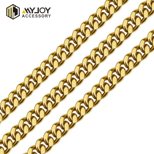 metal chain link chain in brass&aluminum  METAL  CHAIN-myjoy