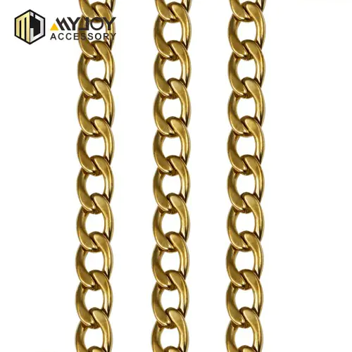 metal chain buckle men shoes  in brass & aluminum & stainless steel material metal accessories factory