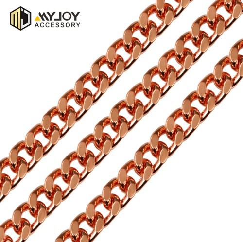 metal chain belt in brass & aluminum & stainless steel material metal acessories factory