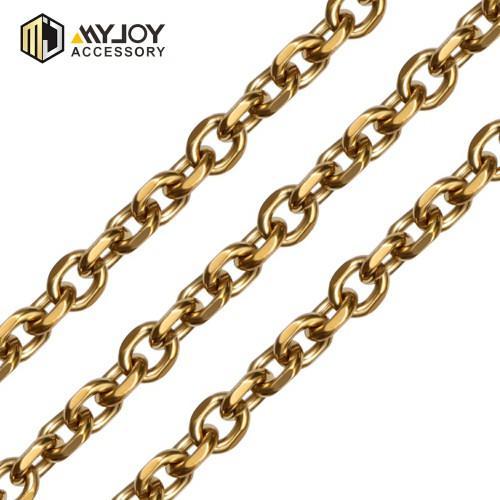 metal round chain myjoy in brass  material
