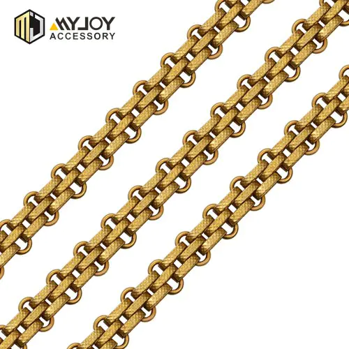 clothing metal chain  in brass & aluminum & stainless steel material metal accessories factory