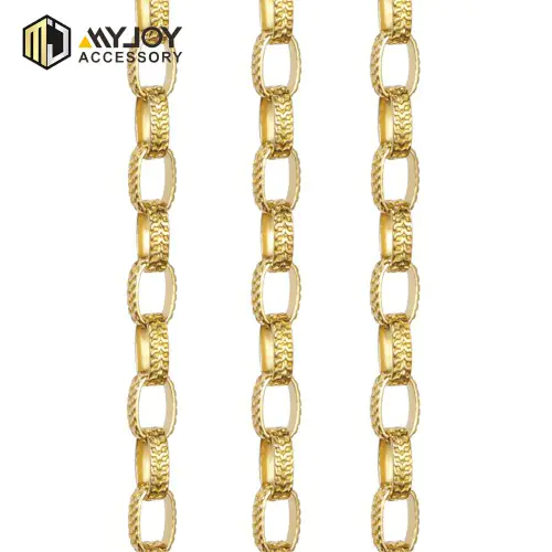 Welded Rolo Chain in brass material MYJOY