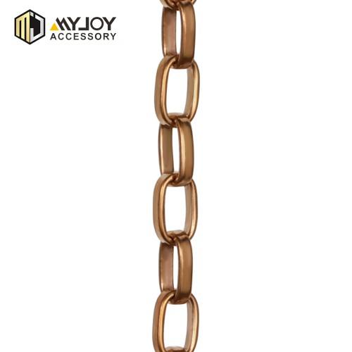 Egg Shape chain in brass material  Myjoy