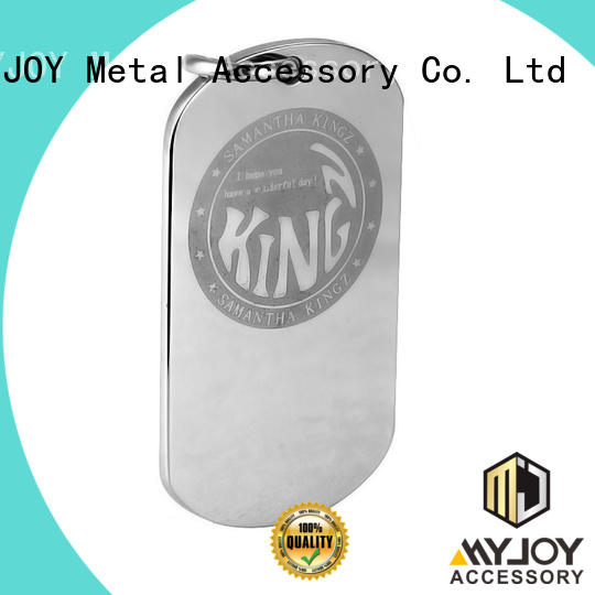 MYJOY could handbag logo metal plate manufacturers for purses