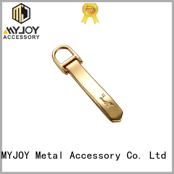 MYJOY High-quality handbag logo metal plate company for purses