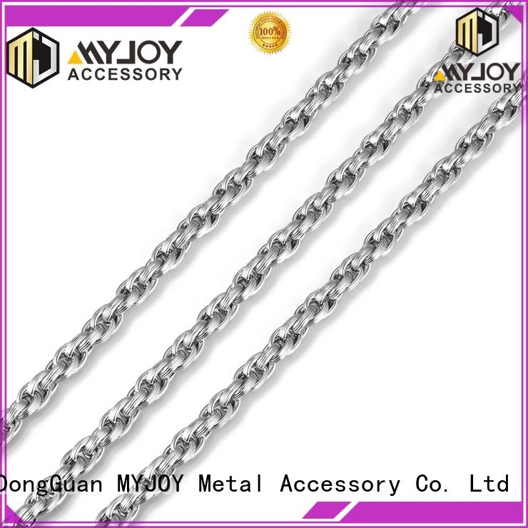 MYJOY alloy handbag strap chain company for bags