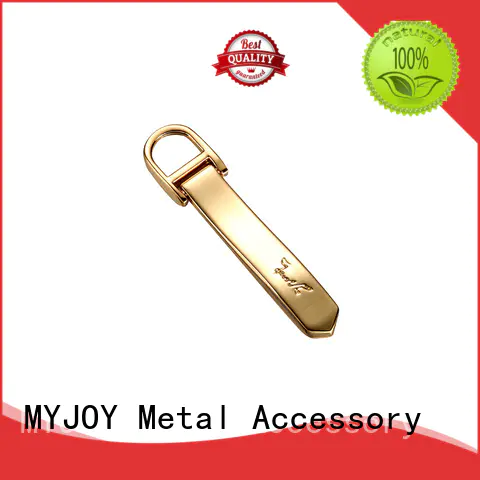 gold metal label manufacturers special shape for purses MYJOY