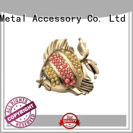 MYJOY Wholesale metal logo plates for handbags suppliers for trader